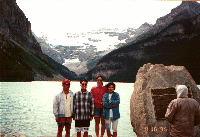 At Louis Lake in Canada.. Beautiful scenary